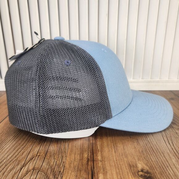 No Bad Ideas Finley FlexFit Sz S/M Hat Cap McCarty Blue Mesh Designer Lids Sport - Picture 3 of 10